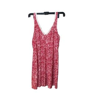 Gilligan & O’Malley Nightgown floral stretch woman’s size large